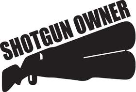 Shotgun Owner Sticker