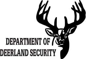 Department of Deerland Security Sticker