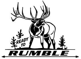 Ready To Rumble Elk Sticker