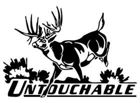 Untouchable Deer Sticker