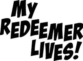 My Redeemer Lives Sticker 3211