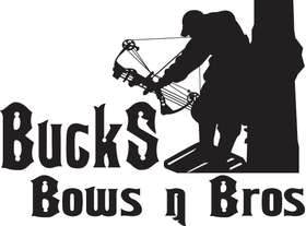 Bucks Bows and Bros Sticker