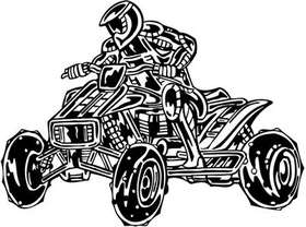 ATV Riders Sticker 61