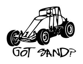 ATV Got Sand Buggy Sticker