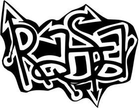 Graffiti Art Sticker 334