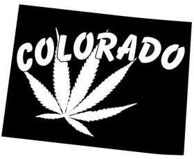 Colorado Marijuana Sticker