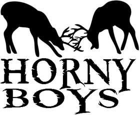 Horny Boys Sticker