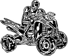 ATV Riders Sticker 60