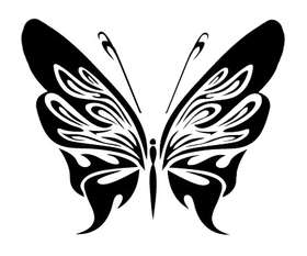 Butterfly 64 Sticker
