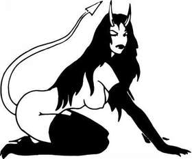 She Devil Sticker 66