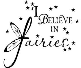 I Believe in Fairies Sticker