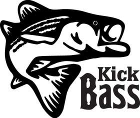 Kick Bass Sticker