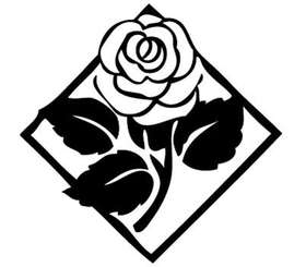 Rose 2 Sticker