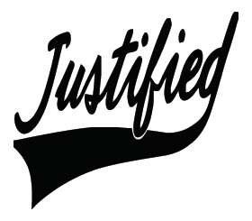 Justified Sticker 2227