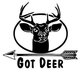 Got Deer Sticker