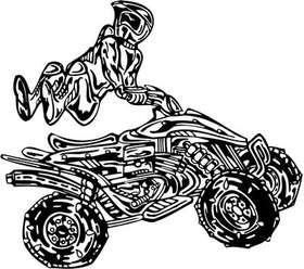 ATV Riders Sticker 42