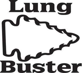 Lung Buster Bow Hunting Sticker 5