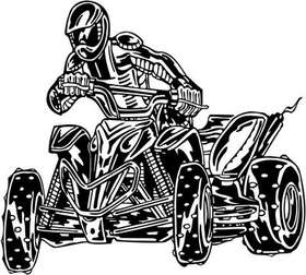 ATV Riders Sticker 69