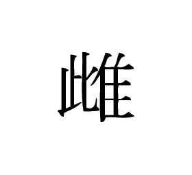 Kanji Symbol, Bitch