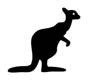 Kangaroo Sticker