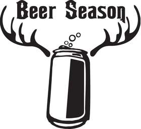 Beer Season Sticker