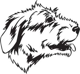 Irish Wolfhound Dog Sticker