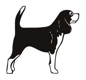 Pointer Dog Sticker 24