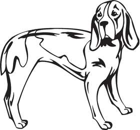 Artois Hound Dog Sticker