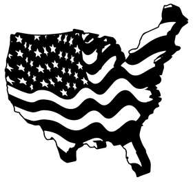 Flag of United States Sticker