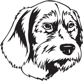 Pudelpointer Dog Sticker