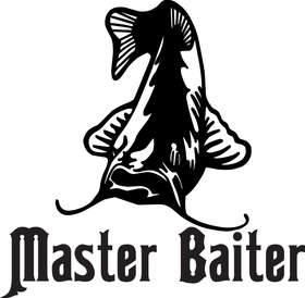 Master Baiter Catfish Sticker