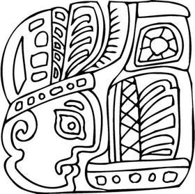 Mayan Sticker 4
