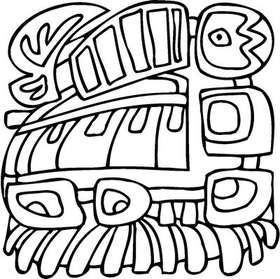 Mayan Sticker 8