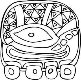 Mayan Sticker 9