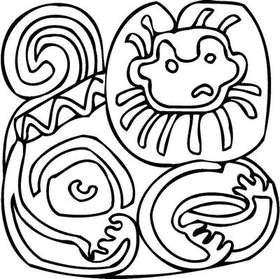 Mayan Sticker 10