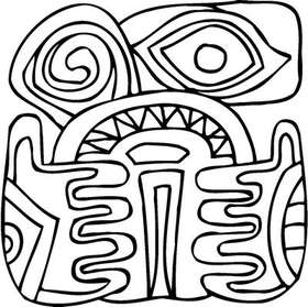 Mayan Sticker 12