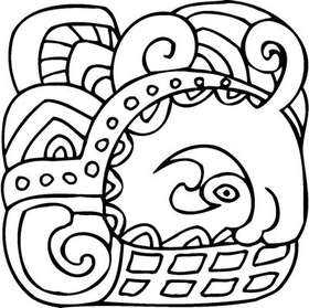 Mayan Sticker 13