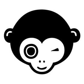 Monkey 16 Sticker