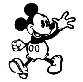 Mickey Mouse Sticker 7