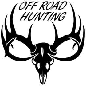 Off Road Hunter Sticker