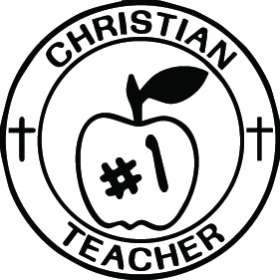 Christian Teacher Sticker 3179