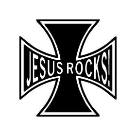 Jesus Rocks Sticker 1236