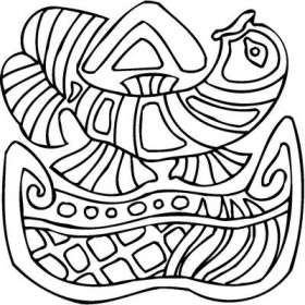 Mayan Sticker 31