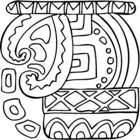 Mayan Sticker 35