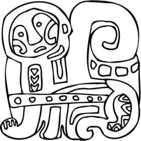 Mayan Sticker 41