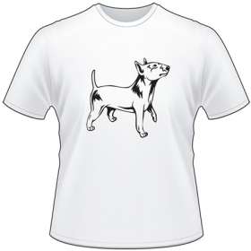 Bull Terrier (Miniature) Dog T-Shirt