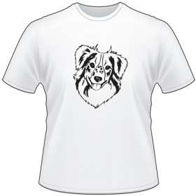 Minature American Shepherd Dog T-Shirt