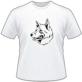 Norwegian Elkhound Dog T-Shirt