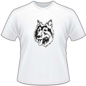 Old German Shephard Dog T-Shirt