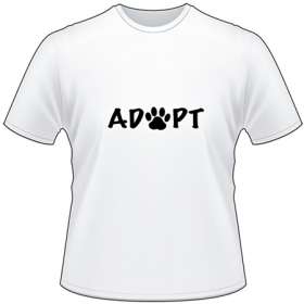 Adopt Dog T-Shirt
